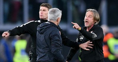 Jose Mourinho accused of "shameful behaviour" and "arrogance" after touchline bust-up