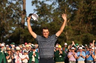 The Masters: Scottie Scheffler continues astonishing run with three-shot victory over Rory McIlroy
