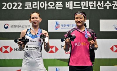 Thai stars fall short in Korea Open finals