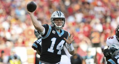 Panthers QB Sam Darnold is a 3-time reigning champion in this stat