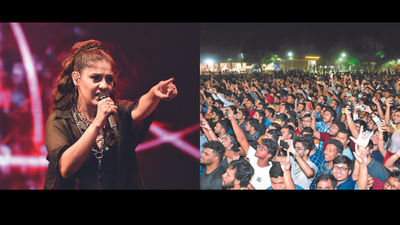 Alumni, stars sizzle at grand finale of IIT-Kanpur fest Antaragni