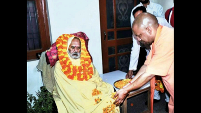 UP CM Yogi Adityanath condoles death of Hanuman temple priest Mahant Prem Das