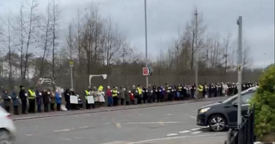 Pro-life protest at Scots maternity unit sparks fury among campaigners