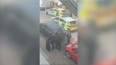 Man arrested after police officer slashed with machete in Forest Gate