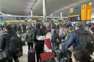 Manic Monday: Easter holidaymakers face cancelled flights, three-hour baggage waits and delayed ferries