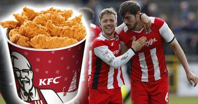 Exeter City forced to eat KFC for pre-match meal after nightmare 346-mile trip