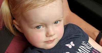 Toddler left looking 'like Friar Tuck' after getting hold of mum's hairdressing scissors