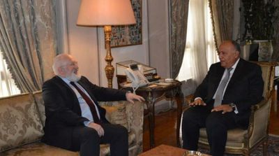 Egypt’s Shoukry, EU Commission’s Timmermans Hold Talks in Preparation for COP27 Summit