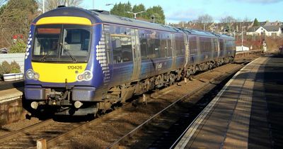 Man fighting for his life after being struck by train at Lanarkshire station