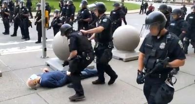 Buffalo police officers cleared of charges for pushing 75-year-old man to the ground in George Floyd protests