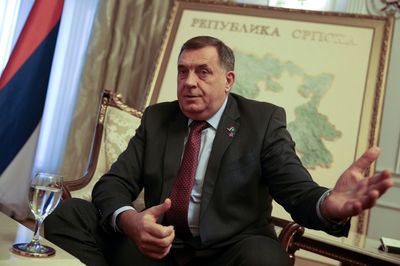 UK sanctions Bosnian Serb separatist leader
