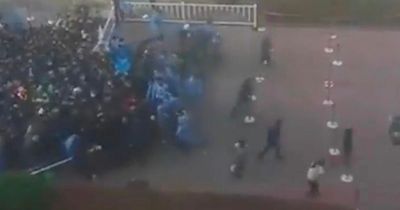 Angry mob breaks down barrier for food in world's strictest lockdown in China