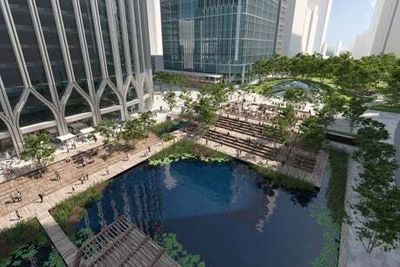 Wild swimming at Canary Wharf? Eden Project signs ‘biodiversity deal’ to bring parks and pontoons