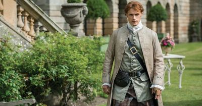 Outlander's Sam Heughan talks castle upbringing as filming for series seven well underway