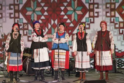 A displaced Ukrainian women’s choir sings in defiance of Putin