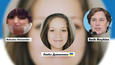 The suspicious Twitter accounts claiming to be run by journalists in Ukraine