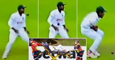 Mehidy Hasan stretchered off after shocking drop in Bangladesh vs South Africa Test