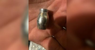 Grand National racegoer finds tiny urn with heartbreaking message at Aintree