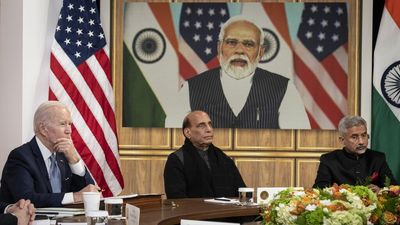 Modi calls U.S. and India "natural partners" in meeting with Biden