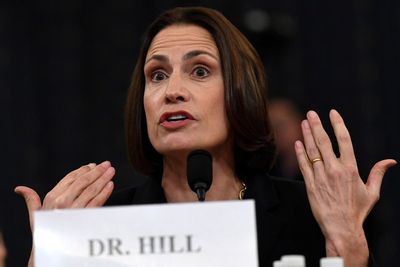 Trump launches personal attack on Fiona Hill after she likens him to Putin