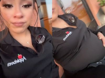 Pregnant Applebees worker cries after manager allegedly fatshames her