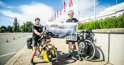 Pedal power pushes Lake Pedder's plight to Parliament