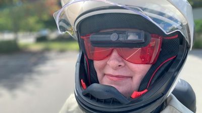 Canberra woman Belinda O'Connor is Australia's first licensed bioptic motorcyclist