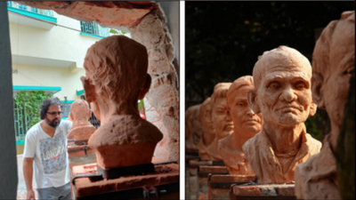 Kolkata stands witness to ‘manusher michhil’ as exhibition portrays pangs of the pandemic