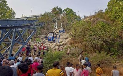 Jharkhand ropeway accident: IAF rescues 10 more