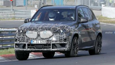 2023 BMW X5 M Drops Camo For Nurburgring Testing In New Spy Photos