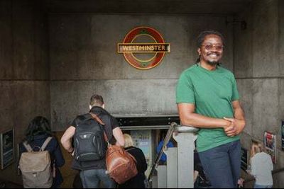 Artist interview: Larry Achiampong on his new permanent work at Westminster Underground Station