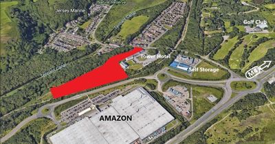 Prime land site close to Amazon's South Wales fulfilment centre brought to market
