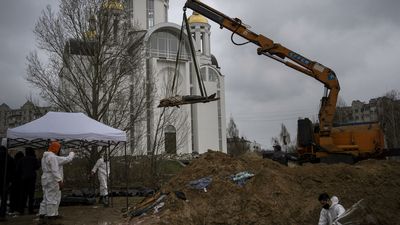 France sends forensic doctors to Ukraine to probe Russia's 'war crimes'