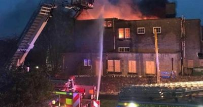 Fire service battles massive blaze at Scots primary school