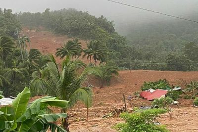 Search for landslide survivors as Philippine storm toll hits 28