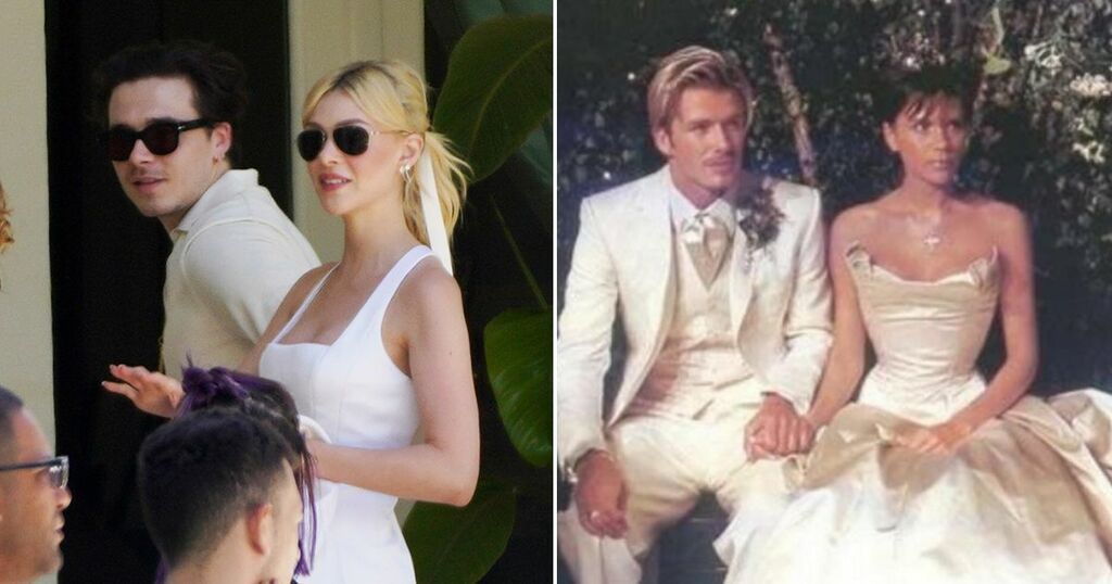 The Beckham Men Stun in Dior for Their Recent Wedding Attire