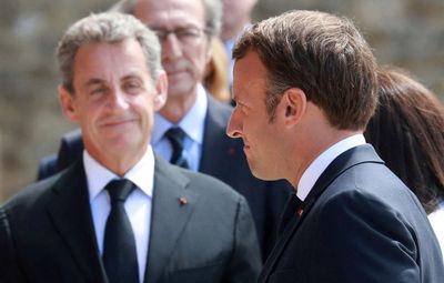 Former conservative President Sarkozy endorses Macron in presidential race