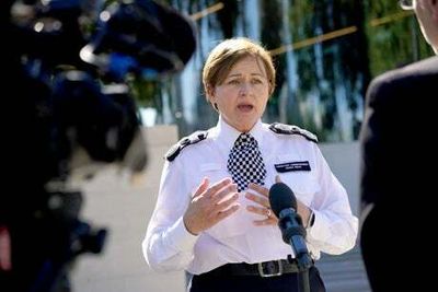 I don’t want to be Met police chief, says top female officer Louisa Rolfe