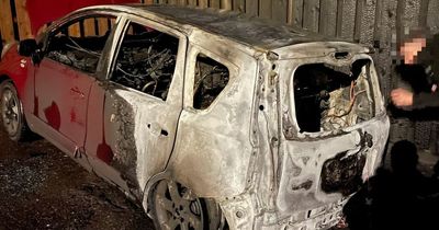 Car torched in Dundee as owners left 'spooked' by deliberate attack