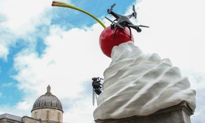 Turner prize: Trafalgar Square whipped cream and fly sculpture among shortlist