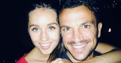 Peter Andre flew home early from Jamaica to surprise the kids and give wife a break