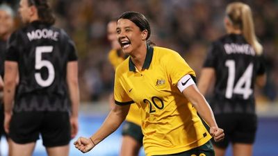 Matildas beat New Zealand in Canberra thanks to Sam Kerr double and Hayley Raso goal