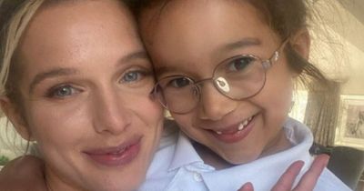 Helen Flanagan admits slacking with daughter's Easter homework as she says the family are 'too busy having fun'