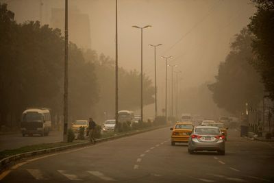 Dust storm covers Iraq for second time in a week