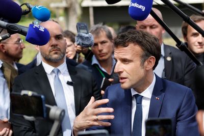 France's Macron faces angry voters as he fights for 2nd term