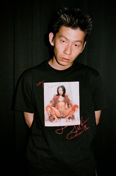 Supreme’s spring T-shirt drop features a bloody Box Logo and Lil Kim