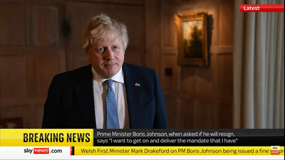 Boris Johnson offers ‘full apology’ as he pays fine for breaking Covid law, but will not resign