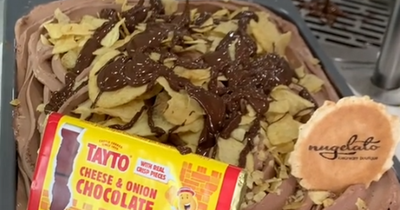 Nugelato causes a stir with ice cream inspired by Tayto cheese and onion chocolate bar