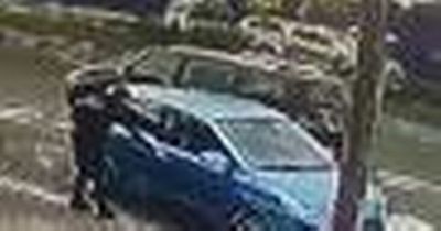 CCTV shows brave pensioner being pulled under car as she tries to tackle thief