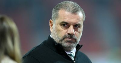Celtic manager Ange Postecoglou watches Old Firm clash featuring Northern Ireland teens